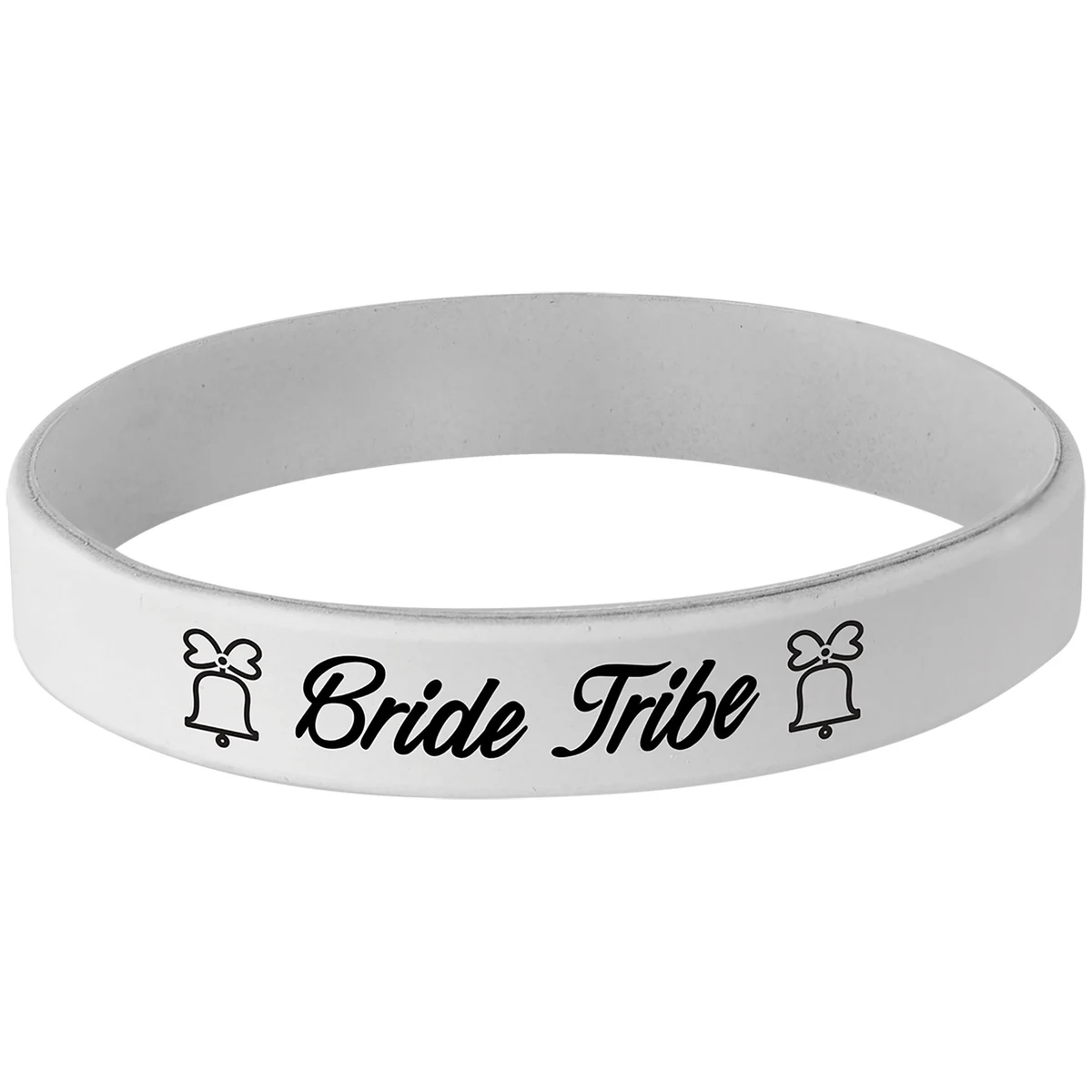 4 1/8" White/Black Bracelet 1