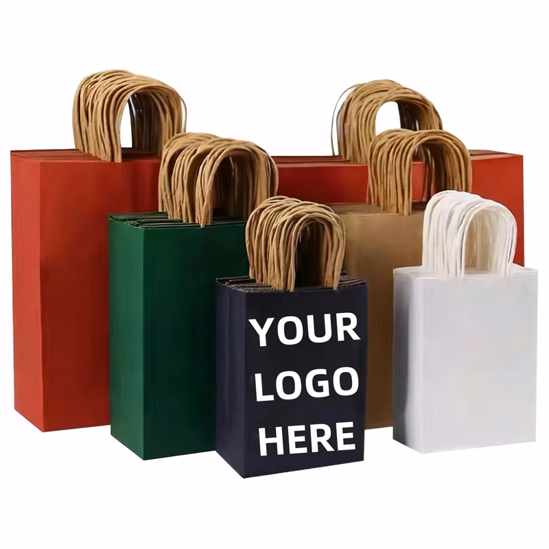 Colored Kraft Paper Bag