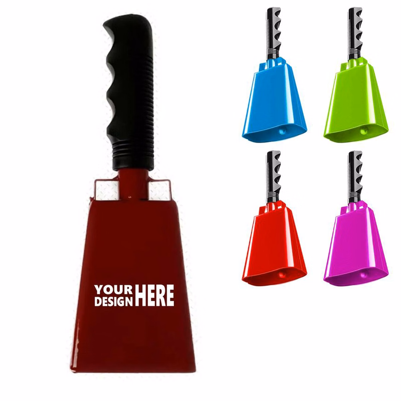 Cow Bells Noise Makers with Handle