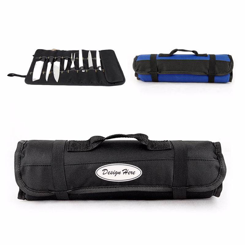 Portable Knife Roll Bag ?C Oxford Fabric Organizer