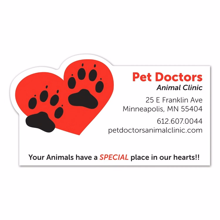 USA Made Premium UV Window Micro-Suction Cling Decal (4.5"x 2.5") Rectangle W/ Heart Shape