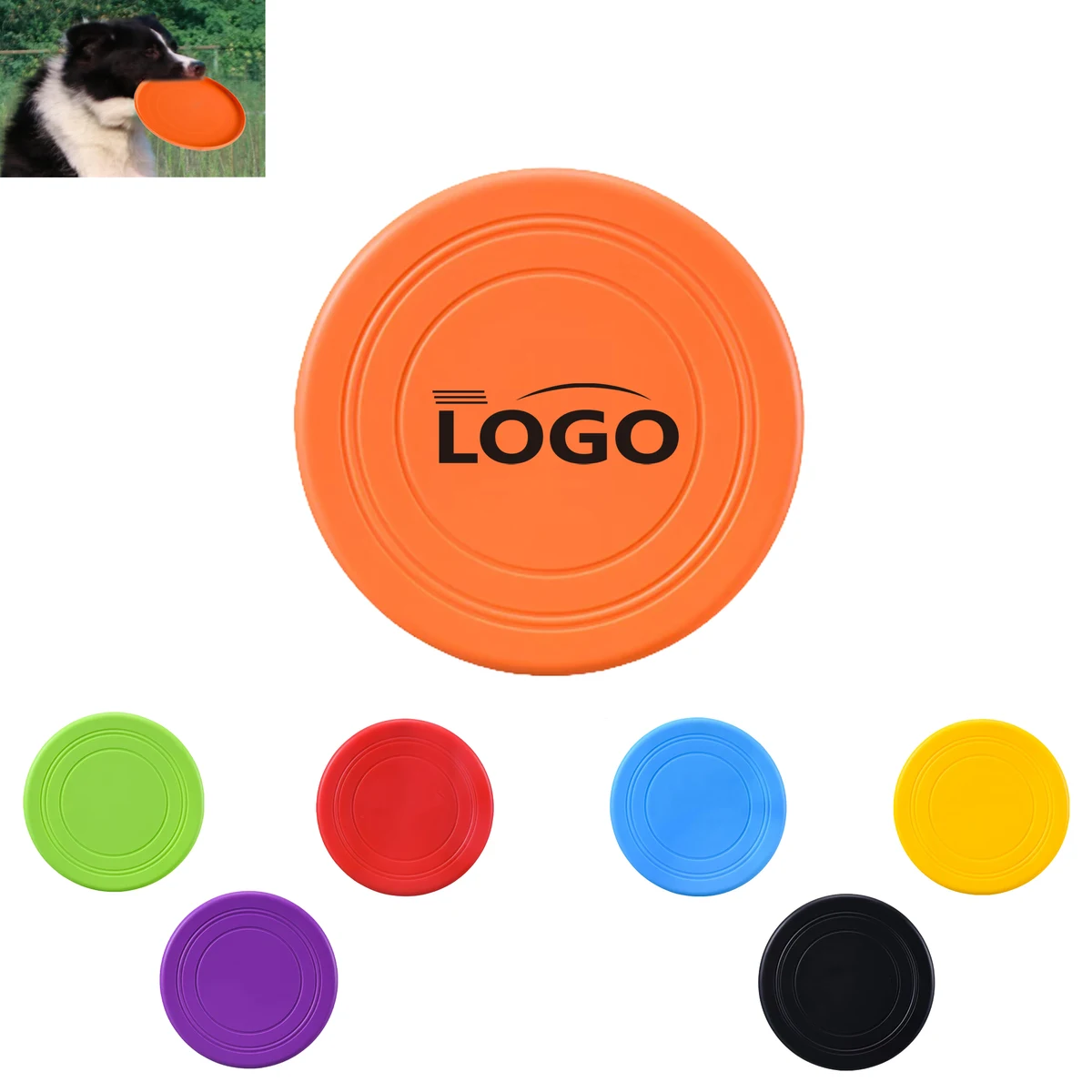 Interactive Dog Fetch Flying Disc 1