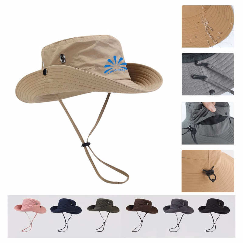 Sun Protection Super Wide Brim Bucket Hat