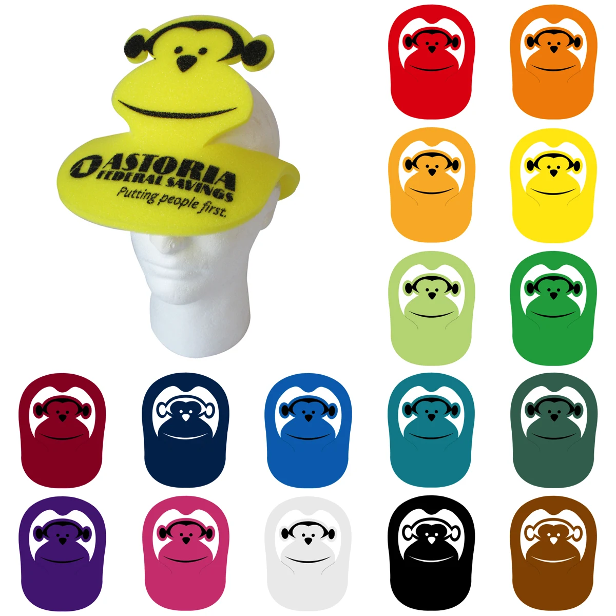 Monkey Popup Visor 1