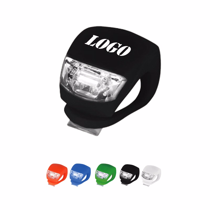 Silicone LED Bike Frog Lamp Clip Bicycle Lights