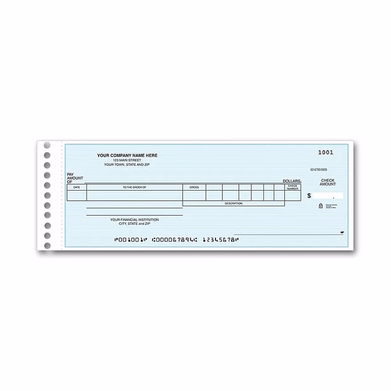 Checks, Payroll/General Expense Center