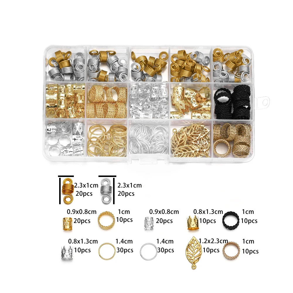 Hair Braid Ring Set 1