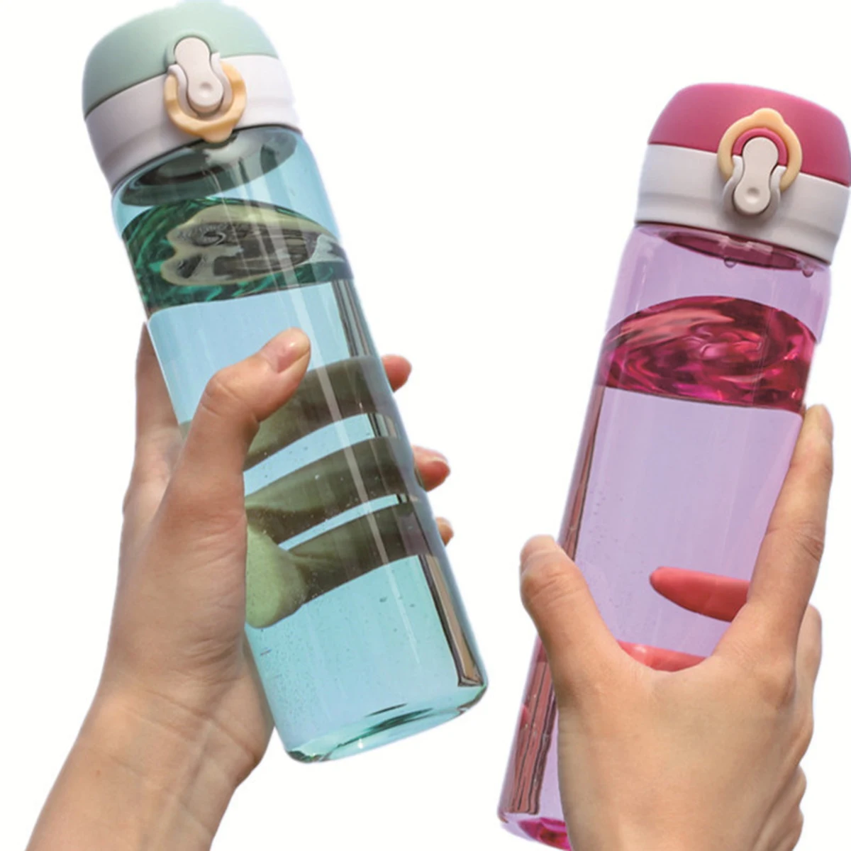 Clear Reusable Water Bottle 1