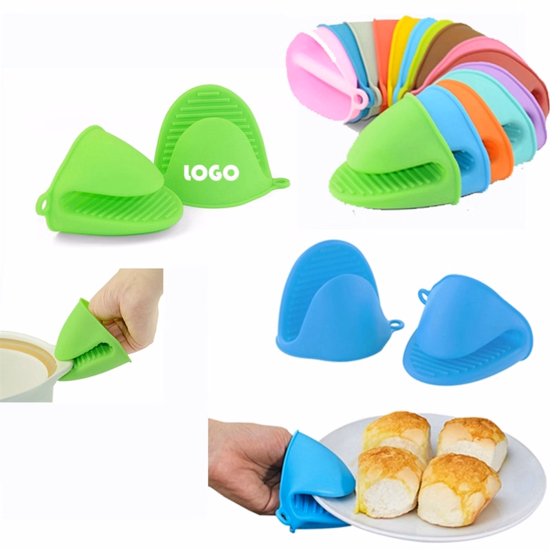 Heat Resistant Silicone Cooking Oven Mitts Gloves