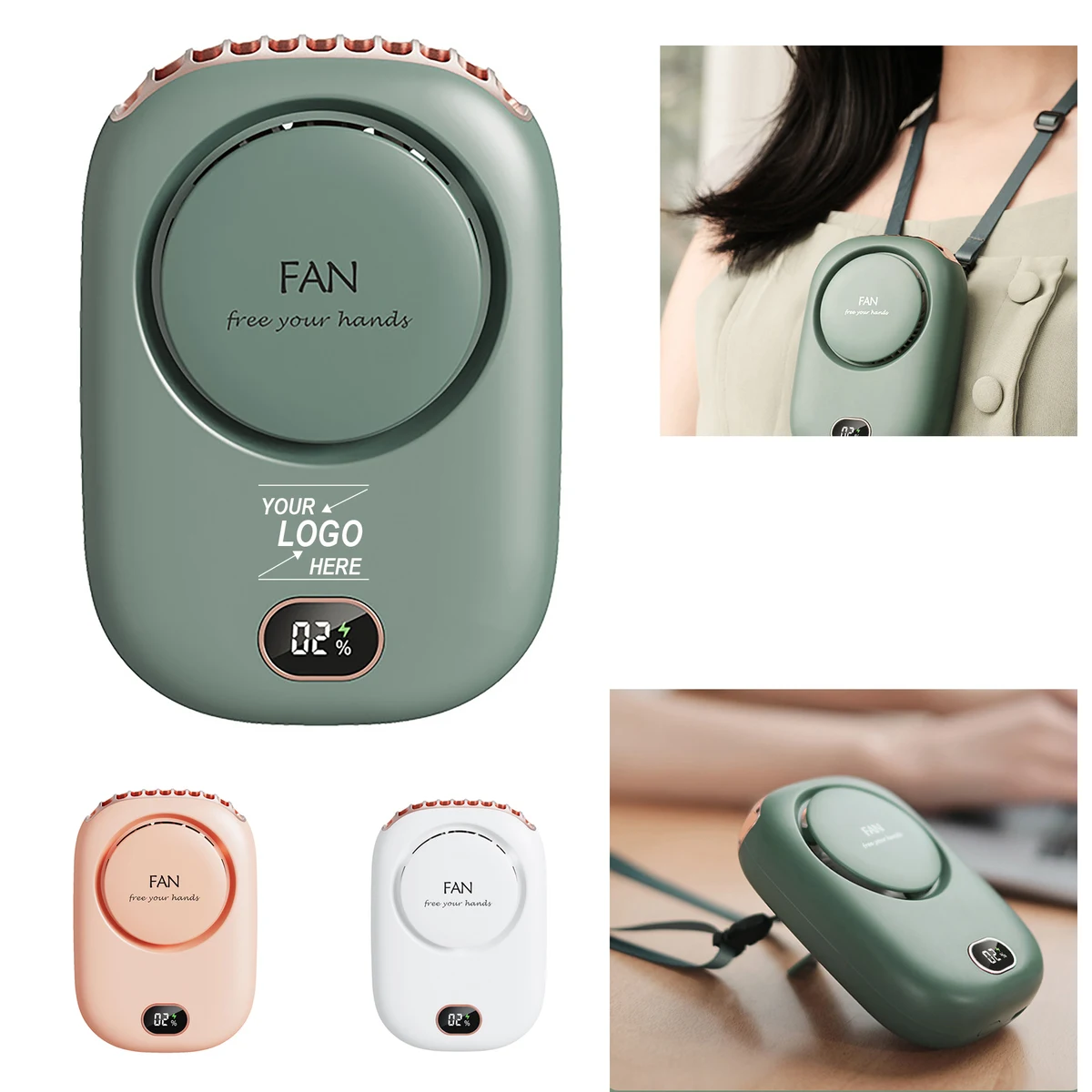 Portable Mini Waist and Neck Cooling Fan 1