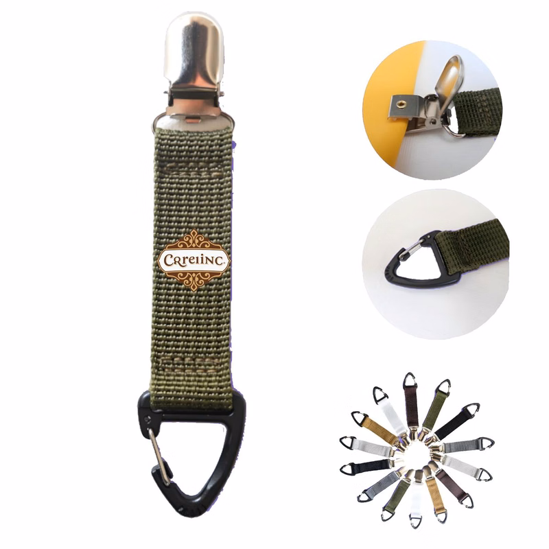 Portable Hat Clip Companion Bag Clip Keychain