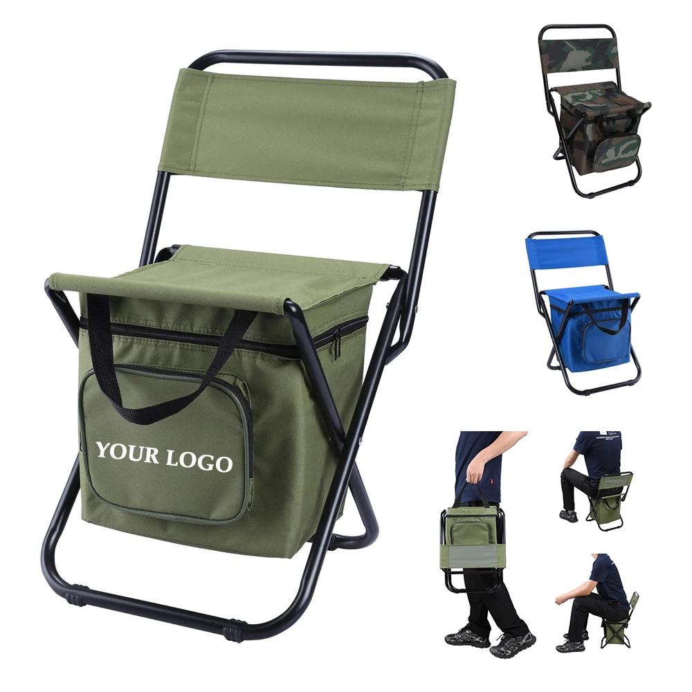 Fishing Cooler Chairs with Backrest 1