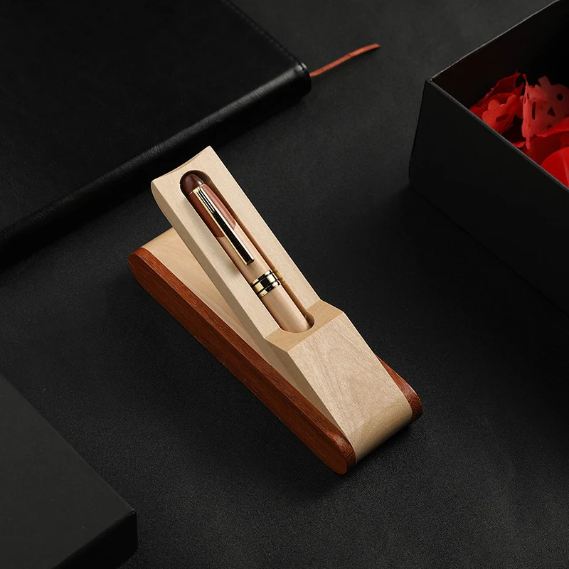 Wood Twist Presenter Box For Pen 1