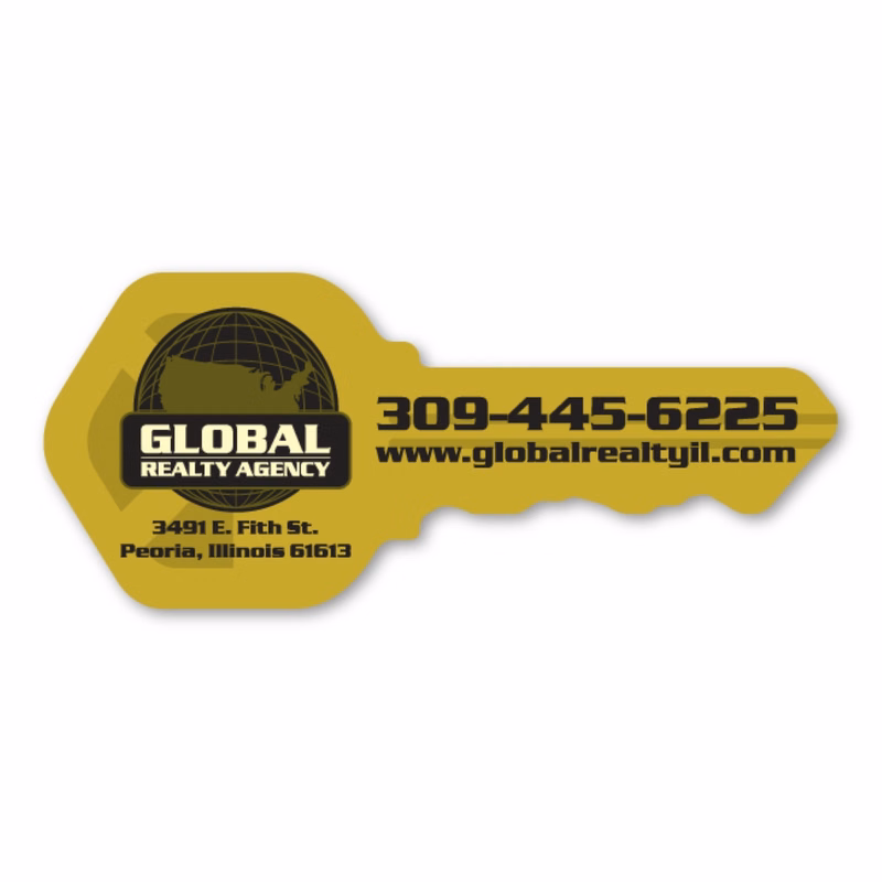 Key Magnet - 4.75" x 2" - 20 mil