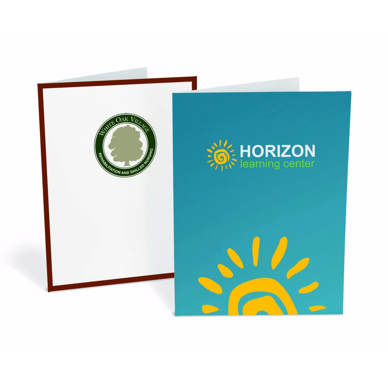 Presentation Folders – Standard White Stock