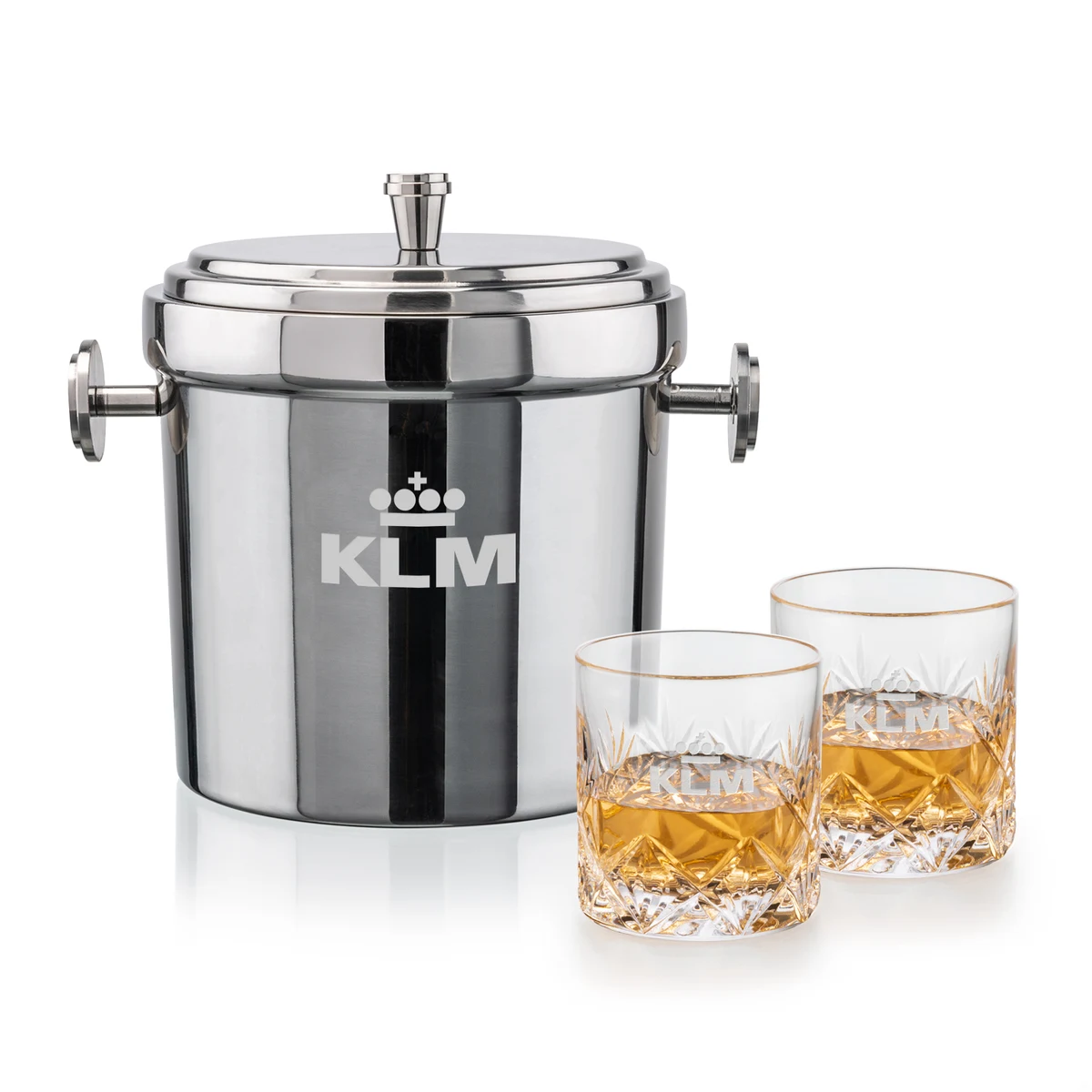 Milano Ice Bucket & Park Lane On-the-Rocks Set 1
