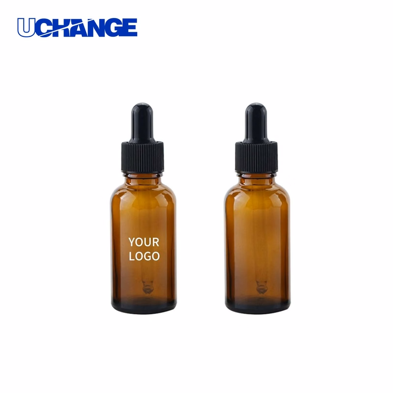 Glass Dropper Bottle Container 1.7oz