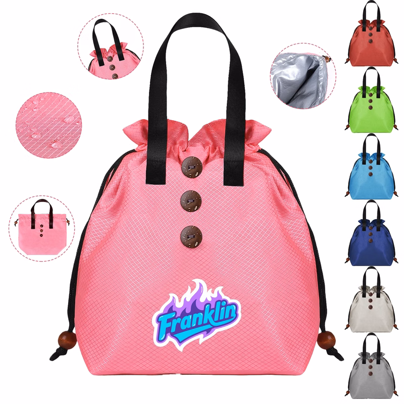 MOQ50 6L Drawstring Lunch Bag