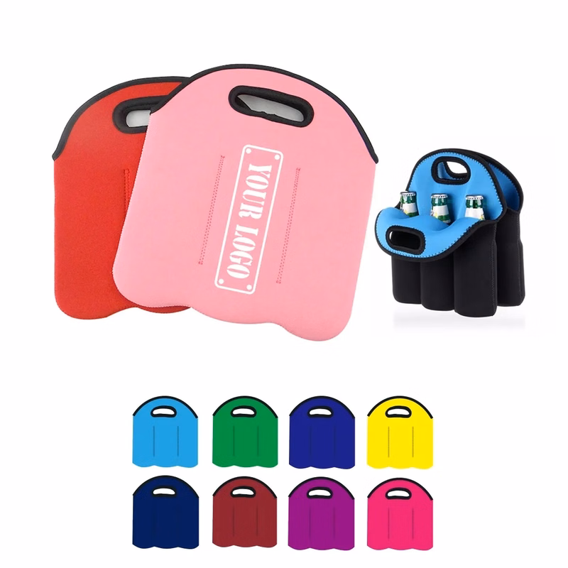 6 Pack Bottle Can Carrier Tote