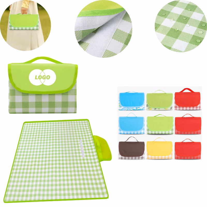MOQ 50PCS  Portable Beach Picnic Mat