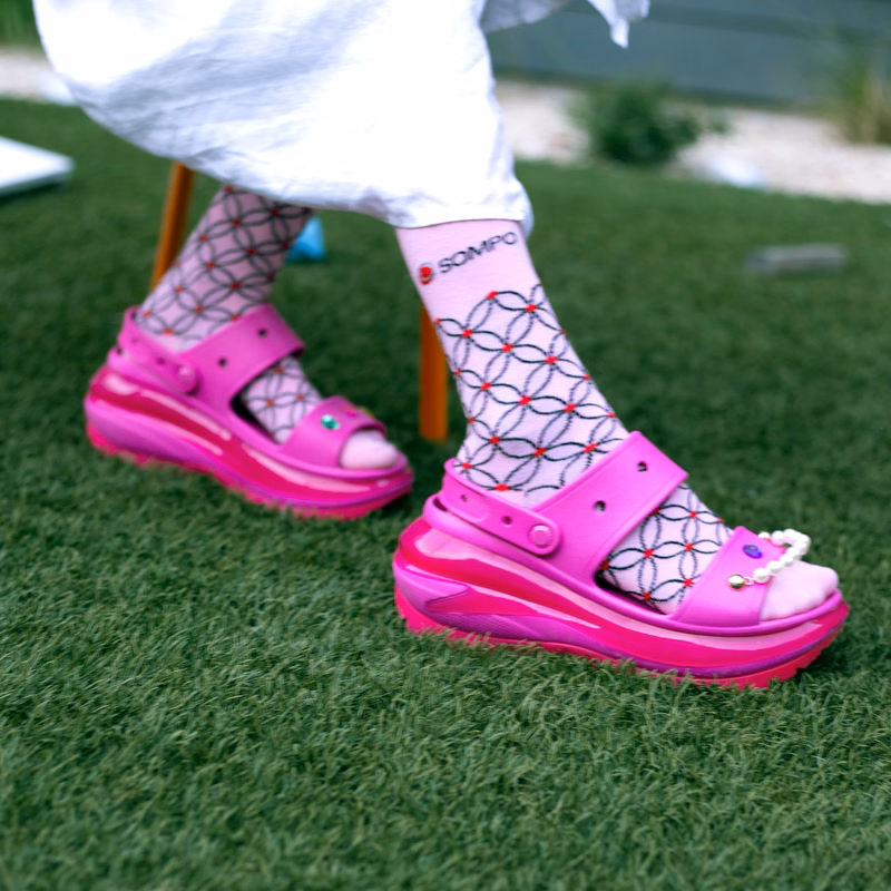Fashion Designer Socks - Trendsetting Comfort - American Made