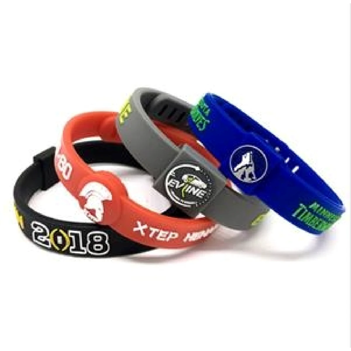 Custom Unisex Wristband Silicone Bracelets 1