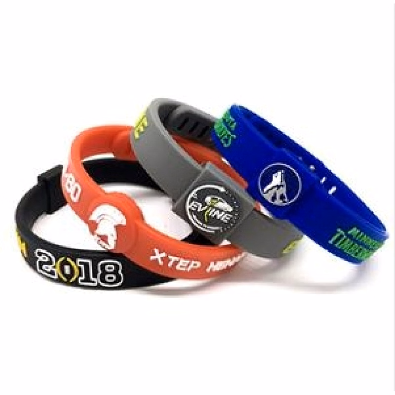 Custom Unisex Wristband Silicone Bracelets