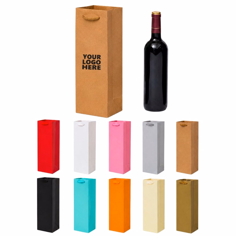 Paper Wine Gift Bag