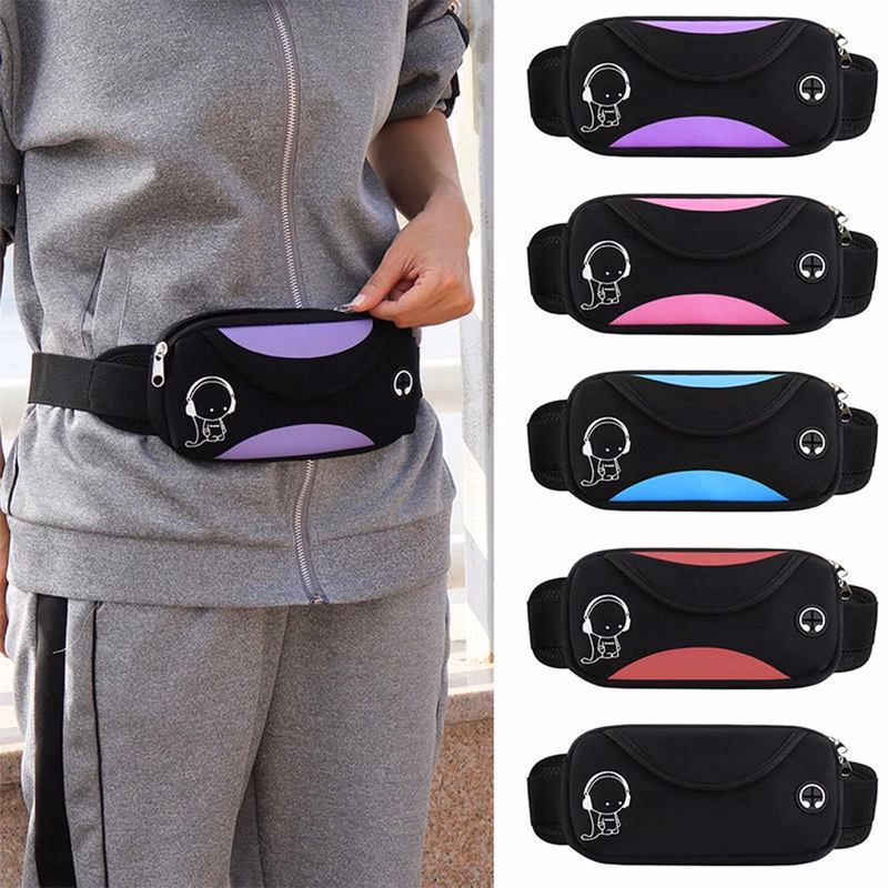 Multi-Purpose Phone Pouch Fanny Pack Running Belt Waist Bag
