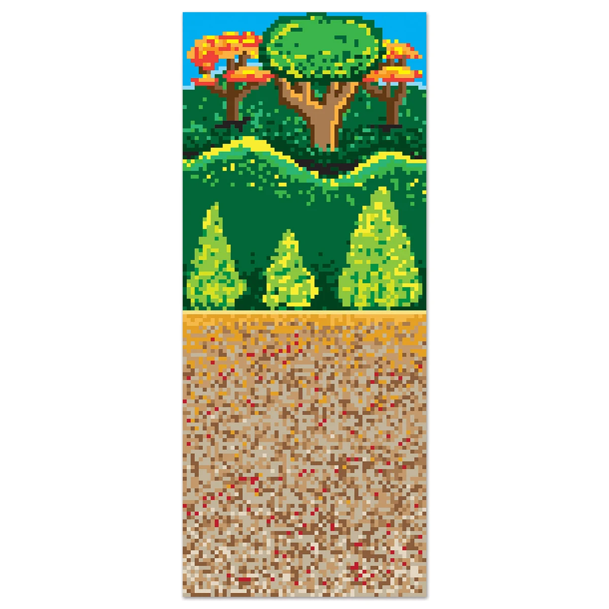 Forest 8-Bit Backdrop 1