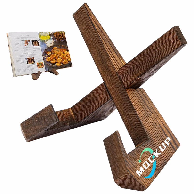 Kitchen Display Book Organizer Holder