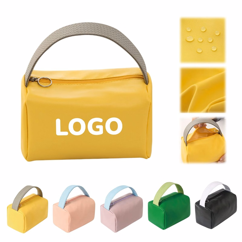 PU Leather Travel Toiletry Cosmetic Bag