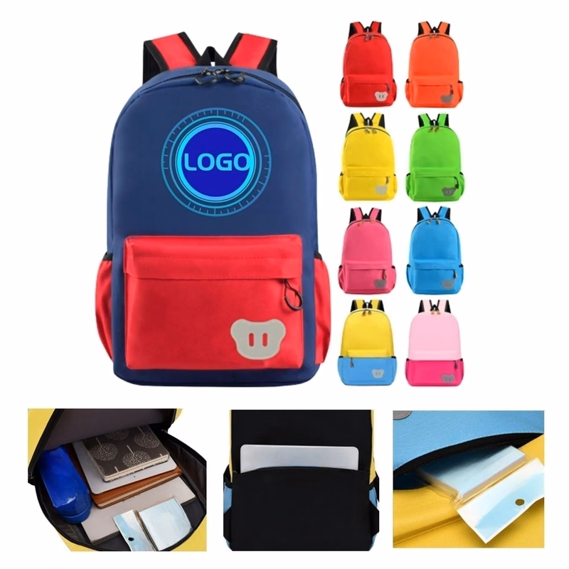 MOQ10 Contrast style Backpack Outdoor Travel School