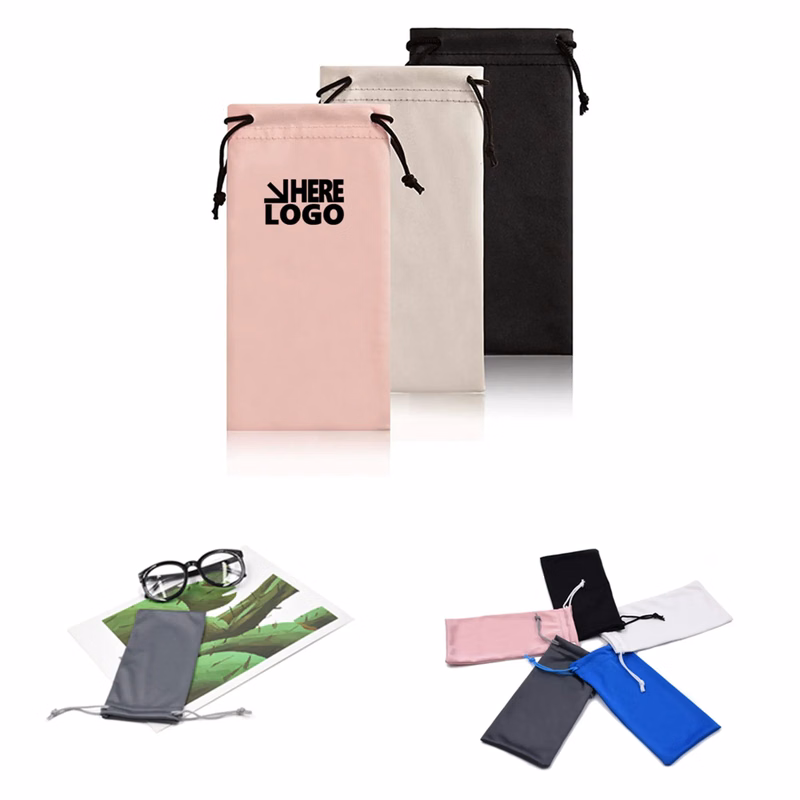 Drawstring Eyeglass Pouch