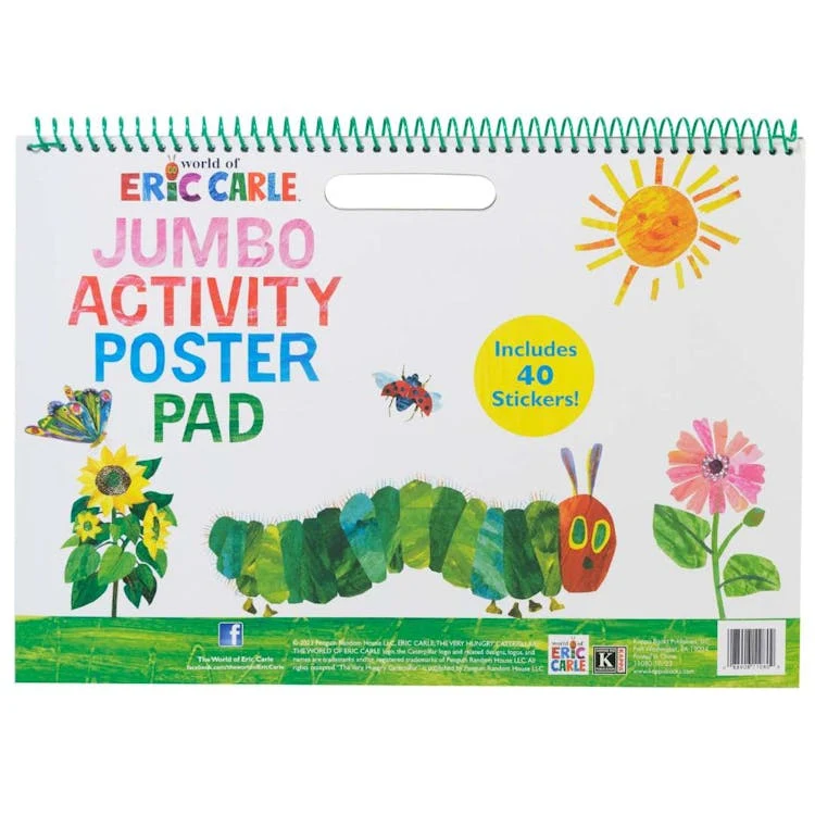 Eric Carle Jumbo Activity Pad - Two Titles 1