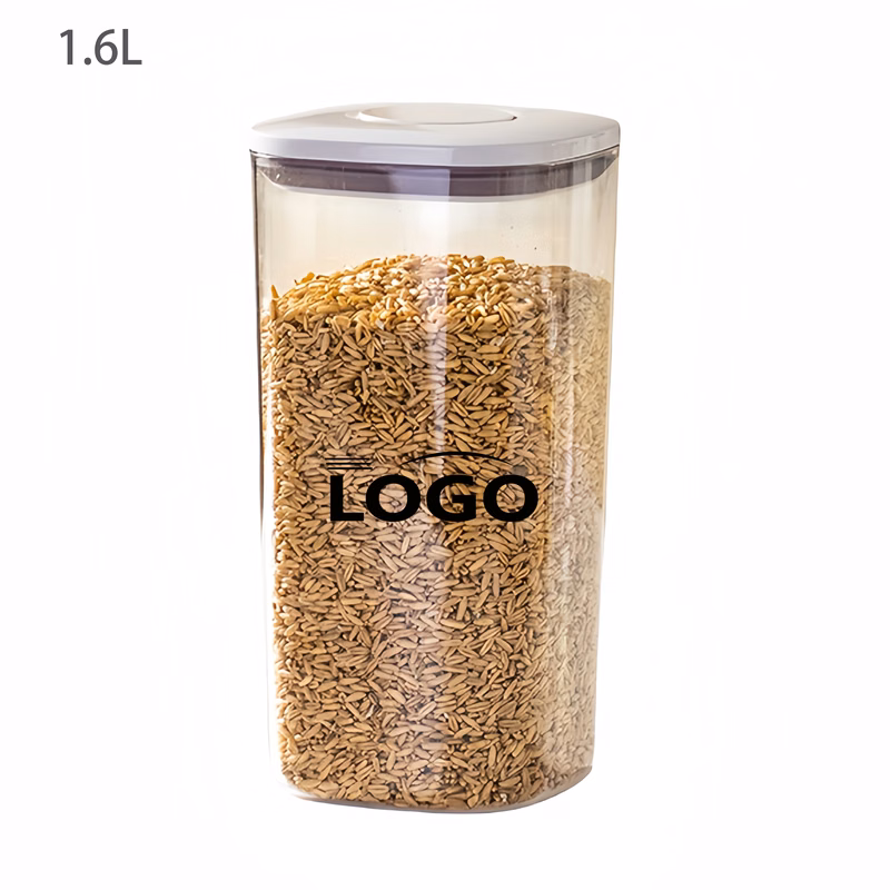 Press-Seal Food Storage Container for Grains and Snacks
