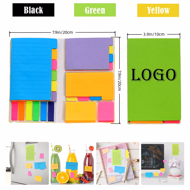 Assorted Color Sticky Notes Combo MOQ50pcs