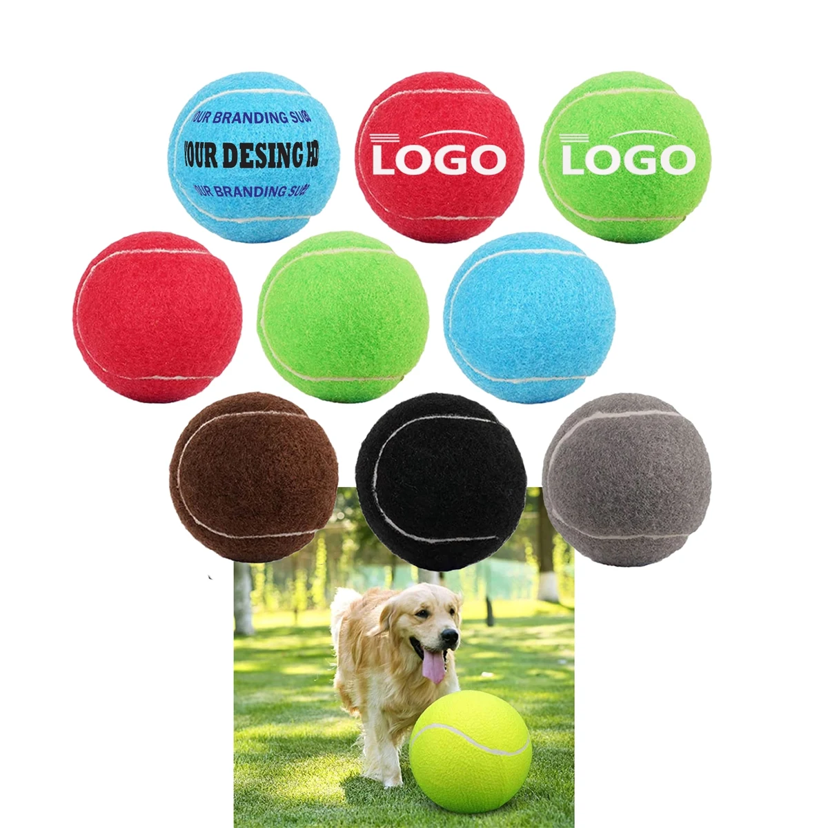 Dog Tennis Ball 1