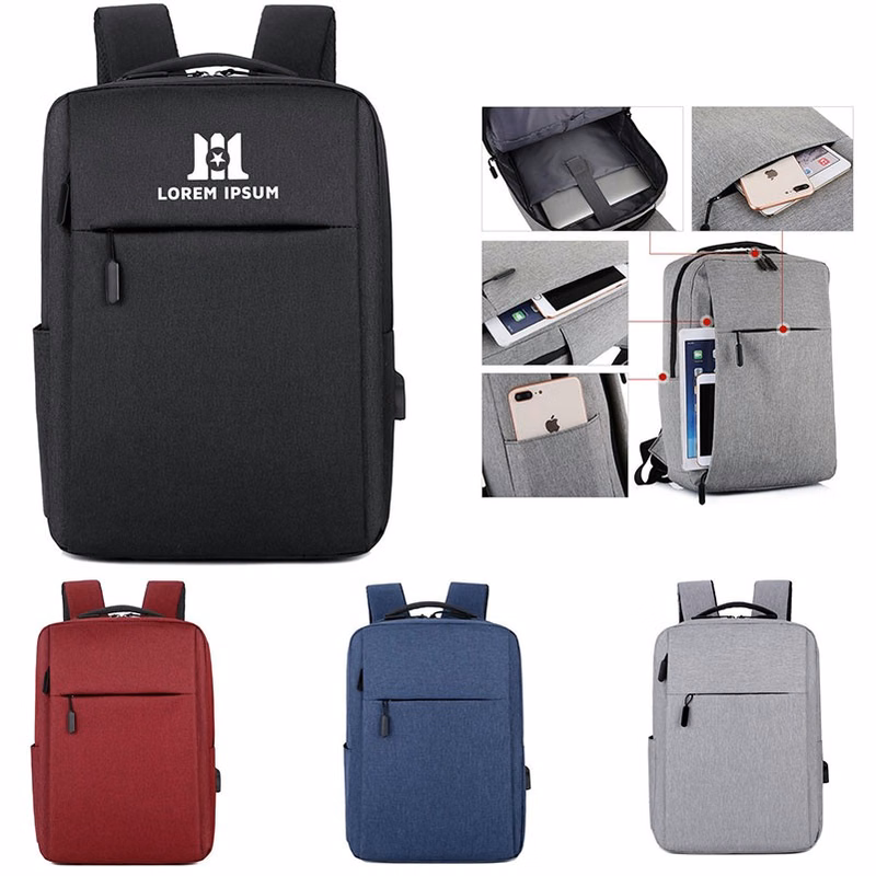 15.6" Multi-Pocket Business Travel Backpack