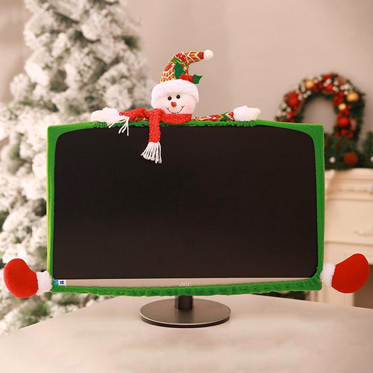 Christmas Cartoon Computer Dust Cover
