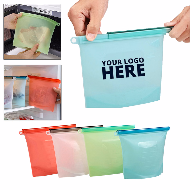 Silicone Food Reusable Sealed Storage Bag