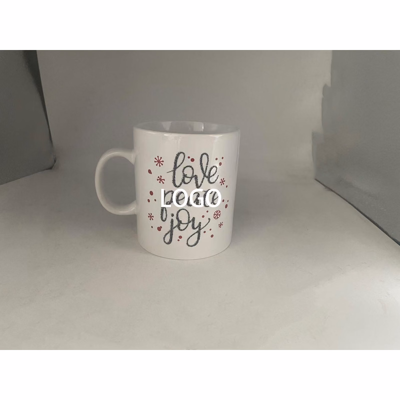 "Love, Peace, Joy" Ceramic Mug