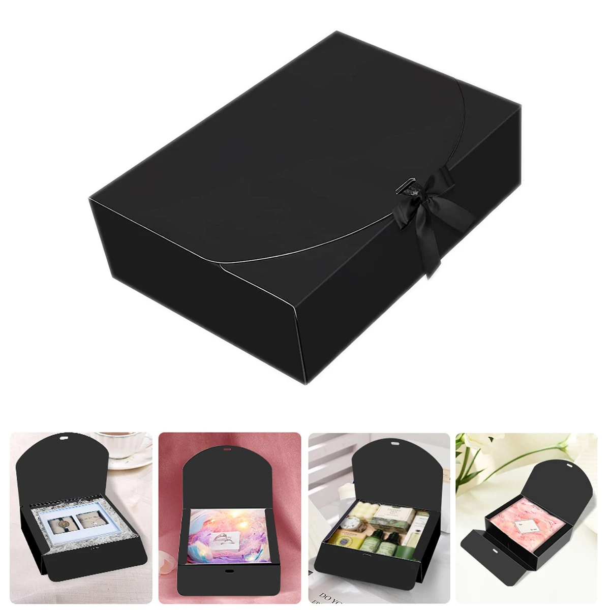 10.6 x 7.8 x 3.1 Inch Kraft Paper Gift Box 1