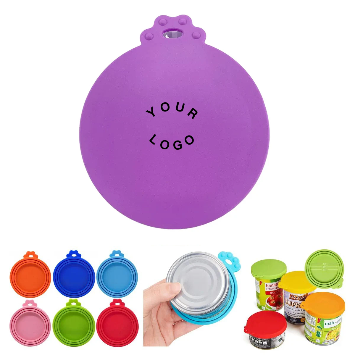 Flexible Silicone Pet Can Lid for Daily Use 1