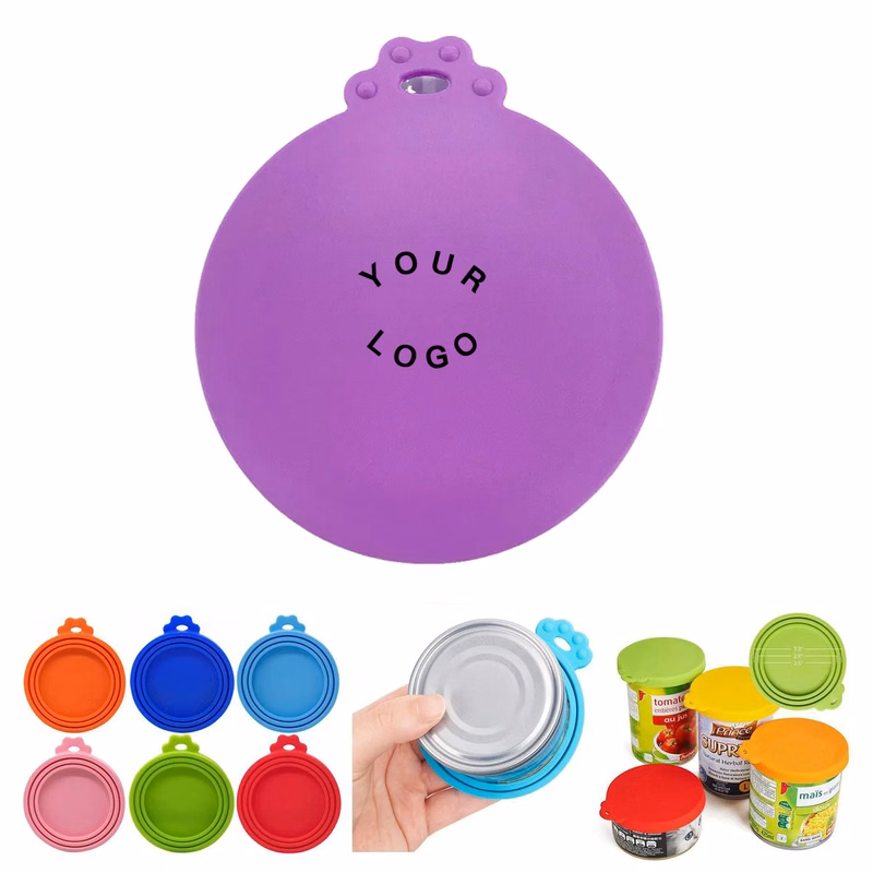 Flexible Silicone Pet Can Lid for Daily Use