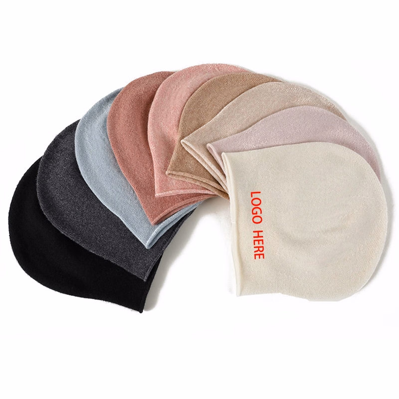 Wool Knit Beanie Hat