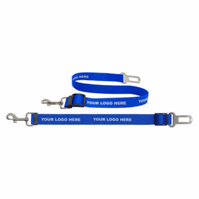 1"W x 24"L Adjustable Pet Safety Polyester Seatbelt Leash