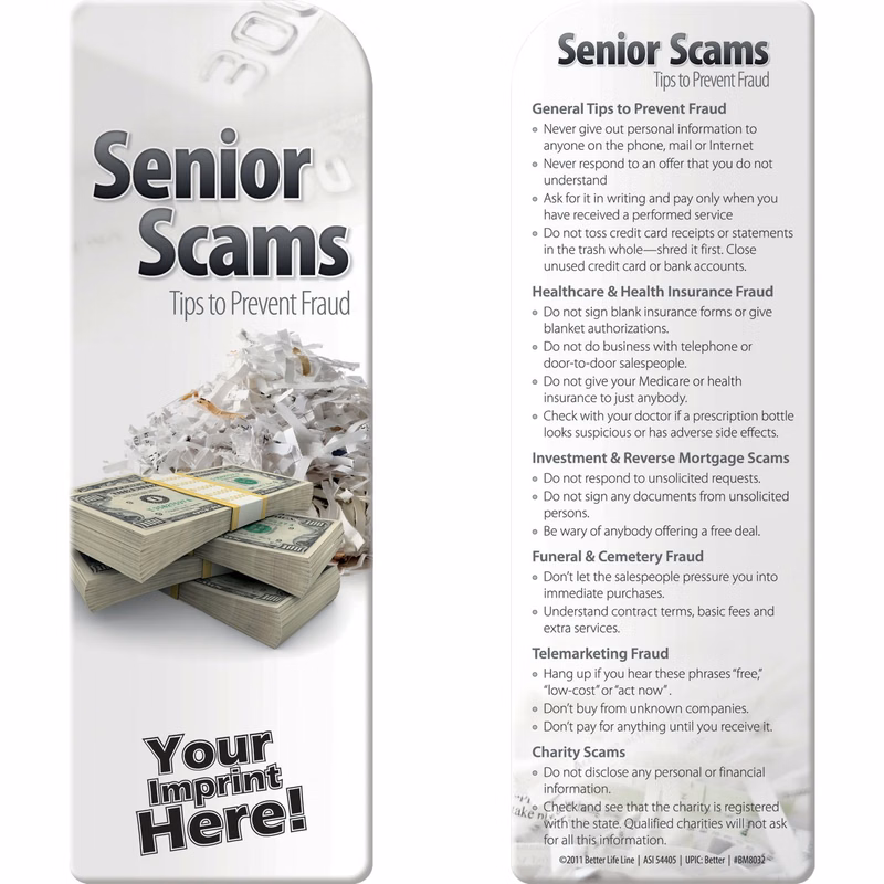 Bookmark - Senior Scams: Tips to Prevent Fraud