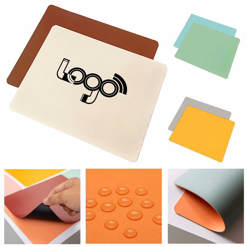 Water-Resistant Leather Mouse Pad