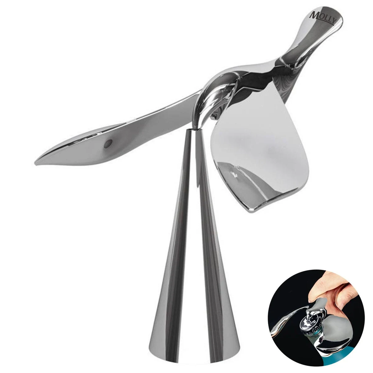 Zinc Alloy Multifunction Bottle Opener 1